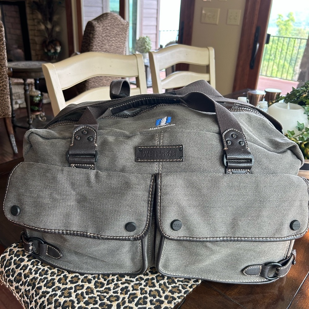 Andrew Marc oversized duffel